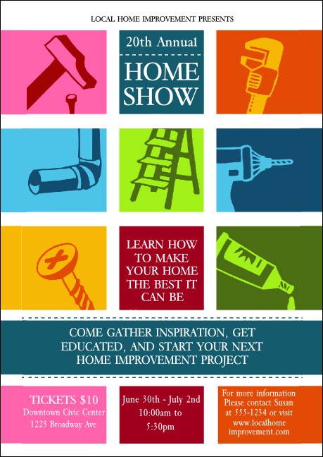 Home Show Club Flyer