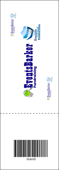 Texas Hold 'Em Event Ticket Product Back