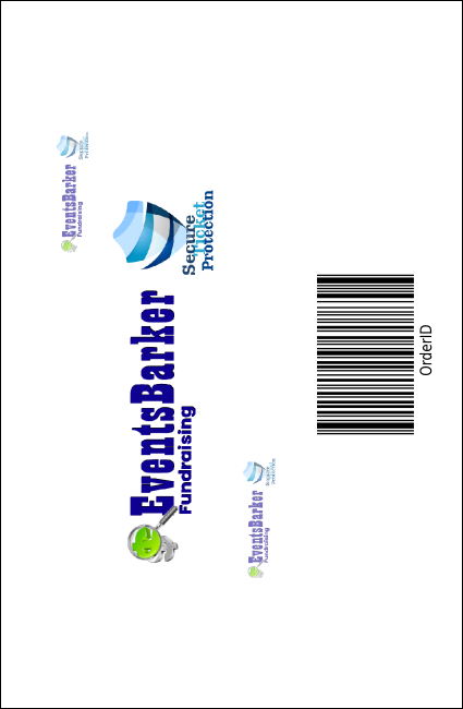 Santa Lineup Drink Ticket Product Back