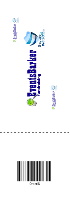 Lymphoma Raffle Ticket Product Back