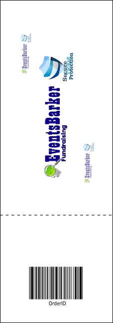 Royal Raffle Ticket Product Back