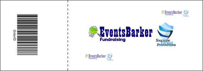 Western Event Ticket Product Back