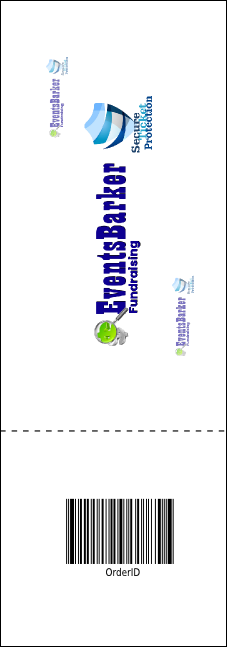 Yoga Meditation Raffle Ticket Product Back