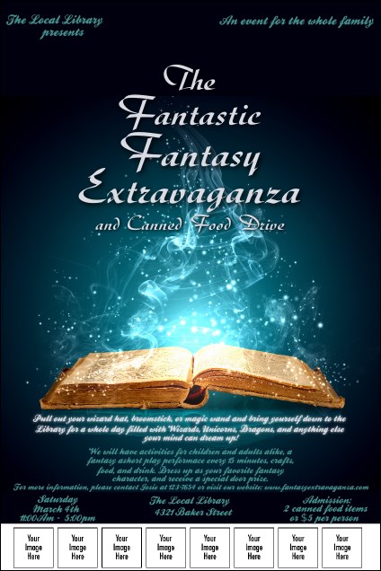 Fantasy Logo Poster Product Front