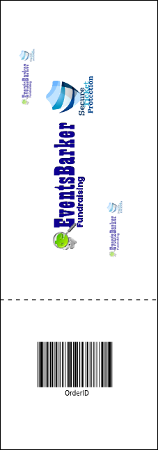 Baking Raffle Ticket Product Back