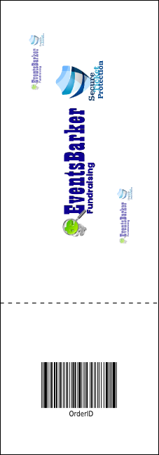 Dinosaur Illustrated Raffle Ticket Product Back