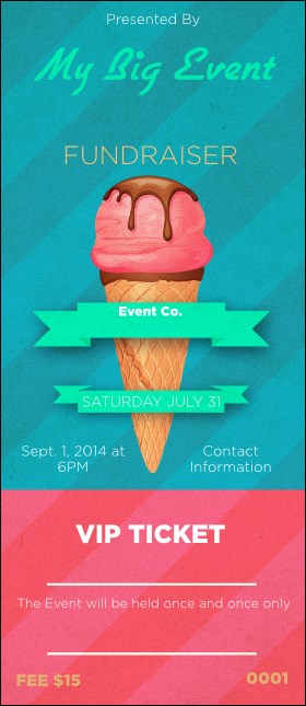 Ice Cream VIP Pass Product Front