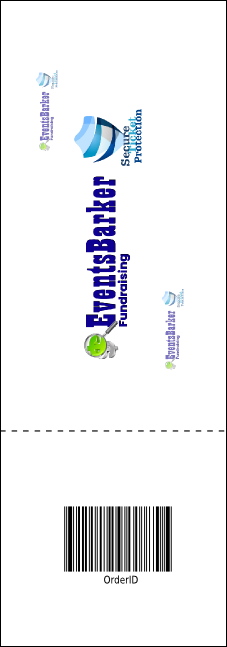 Rainbow Raffle Ticket Product Back