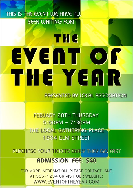 Squares Postcard Product Front