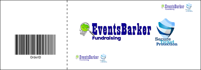 Atlantic City Event Ticket Product Back