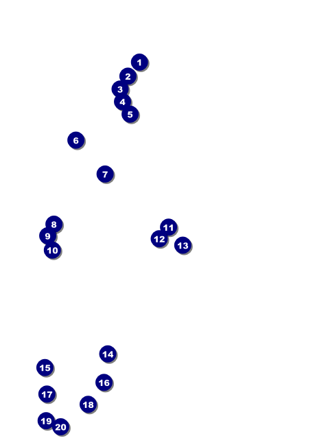 Canada Postcard Front Field Markers