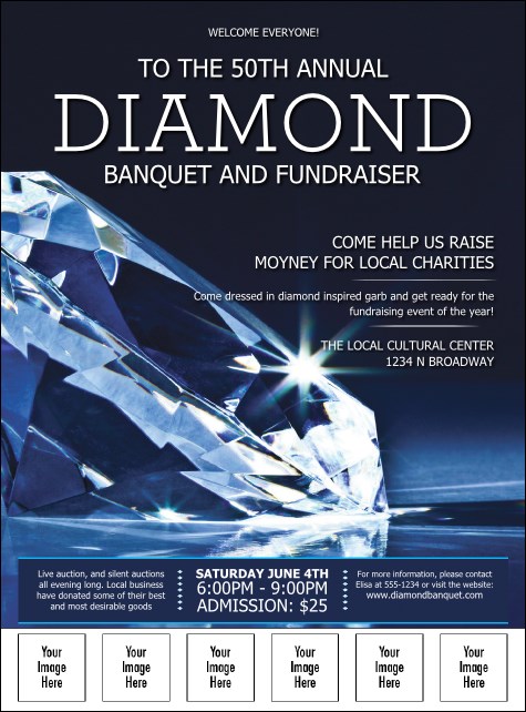 Diamond Logo Flyer Product Front