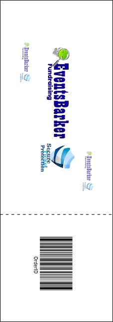 Dodgeball Raffle Ticket Product Back