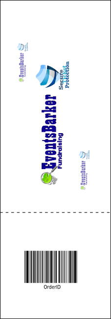 Humane Society Raffle Ticket Product Back