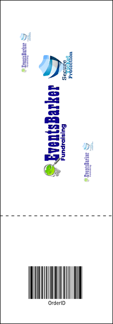 Mexican Flag Raffle Ticket Product Back