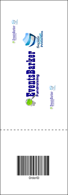 Milk & Cookies Raffle Ticket Product Back