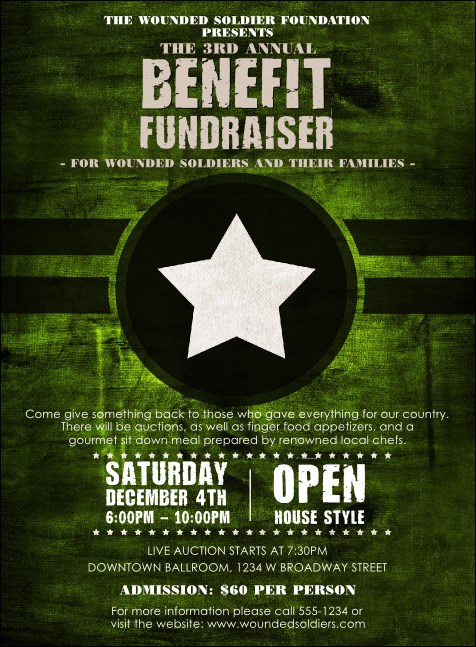 Army Invitation Product Front