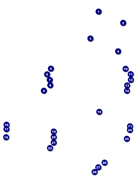 Norwegian Flyer Front Field Markers