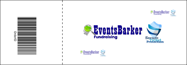 Norwegian Event Ticket Product Back