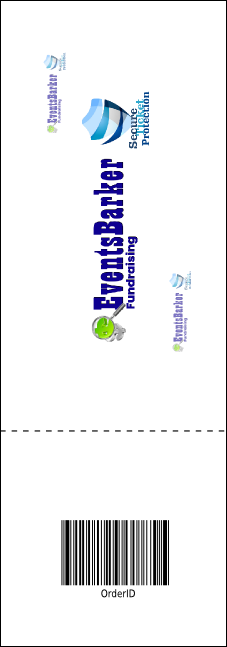 Sixties Raffle Ticket Product Back