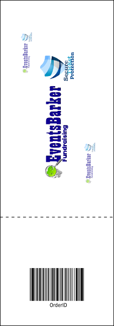 Spanish Festival Raffle Ticket Product Back