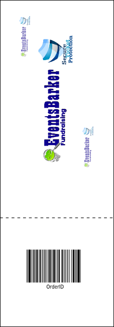 Postcard Raffle Ticket Product Back