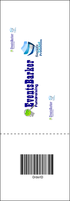 Puerto Rico Flag Raffle Ticket Product Back