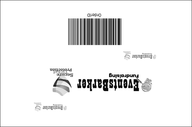 St. Louis Drink Ticket (Black & white) Product Back