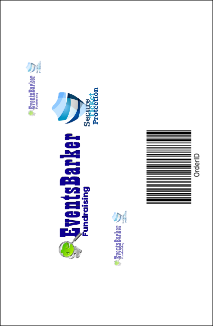 Women's Expo Abstract VIP Event Badge Small Product Back