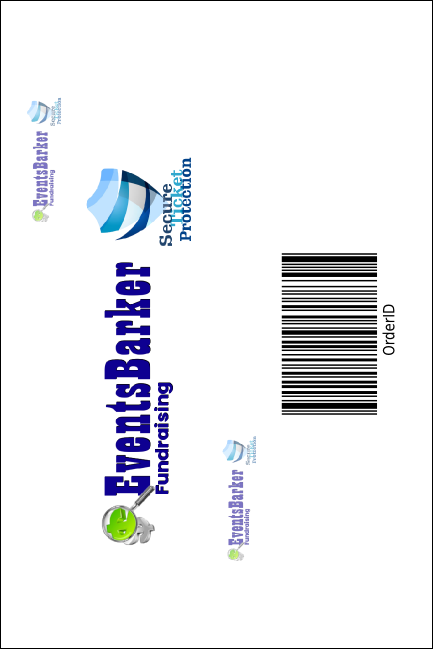 Run for a Cause  Economy Event Badge Product Back