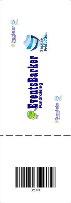 Sports Ticket 005 Event Ticket Product Back