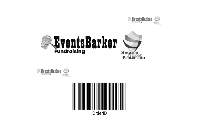 Aloha Black and White Drink Ticket Product Back