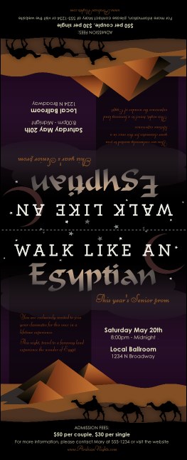 Egyptian Table Tent Product Front