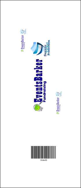 St Patrick's Day Shamrock VIP Event Badge Large Product Back