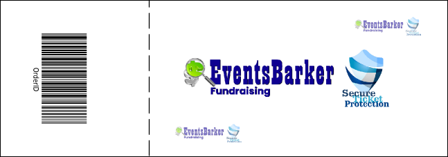 Hip Hop Red Reserved Event Ticket Product Back