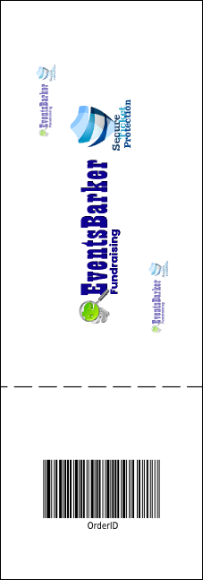 Big Heart White Reserved Event Ticket Product Back