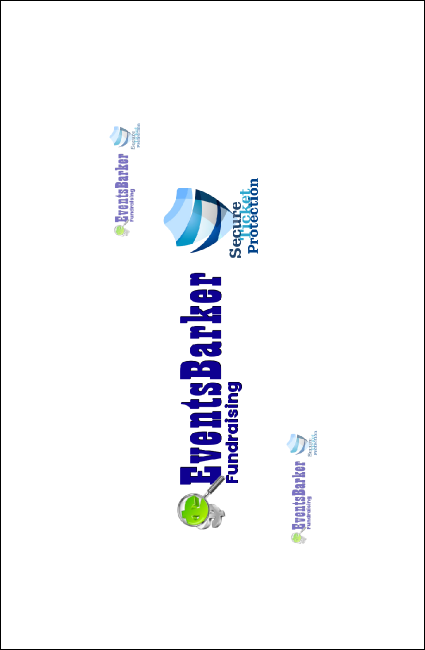 Gospel Praying Hands VIP Event Badge Small Product Back