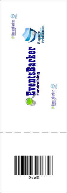 Christmas Angel Reserved Event Ticket Product Back