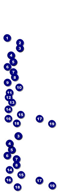 Costume Kids Reserved Event Ticket Front Field Markers