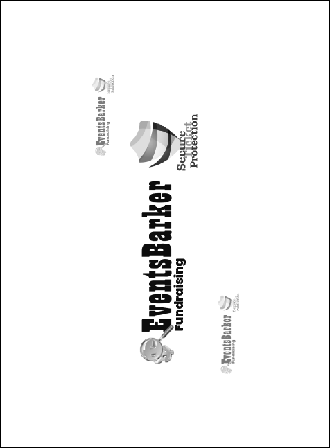 All Purpose Building and Streetlights Black and White Invitation Product Back