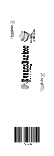 All Purpose Building and Streetlights Raffle Ticket Product Back