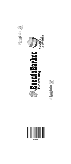 All Purpose Circles Black and White VIP Pass Product Back