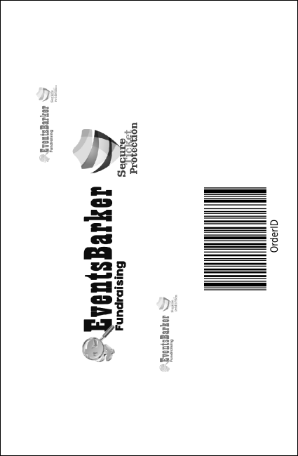 All Purpose Triangles Black and White Drink Ticket Product Back