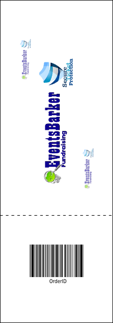 Spring Festival Raffle Ticket Product Back