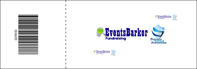 Green Year Event Ticket Product Back
