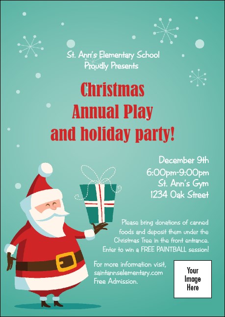 Green Gift Postcard Product Front