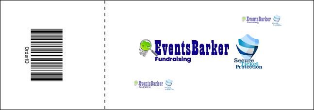 Money Ribbon Raffle Ticket Product Back