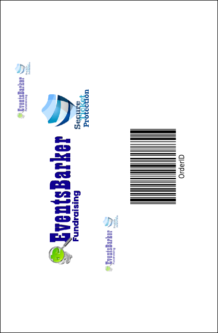 Silver Glitter Drink Ticket Product Back