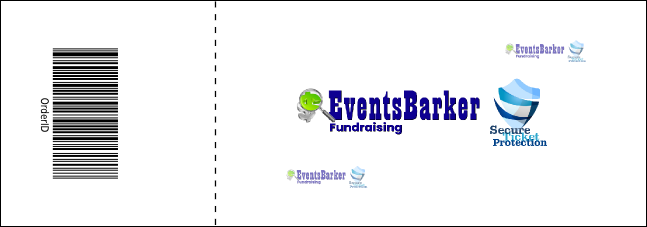 Bike Festival Event Ticket Product Back