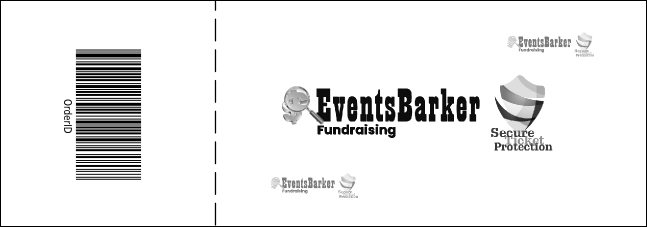 All Purpose Fundraising Raffle Ticket 0007 Product Back